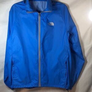 The North Face Bright Blue Lightweight Windbreaker Jacket, Men’s L